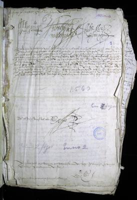 Juicio civil de Fray Juan de Zúñiga contra los P.P. Dominicanos de Tunja. Provisión y depósito de los bienes en Gregorio Suárez