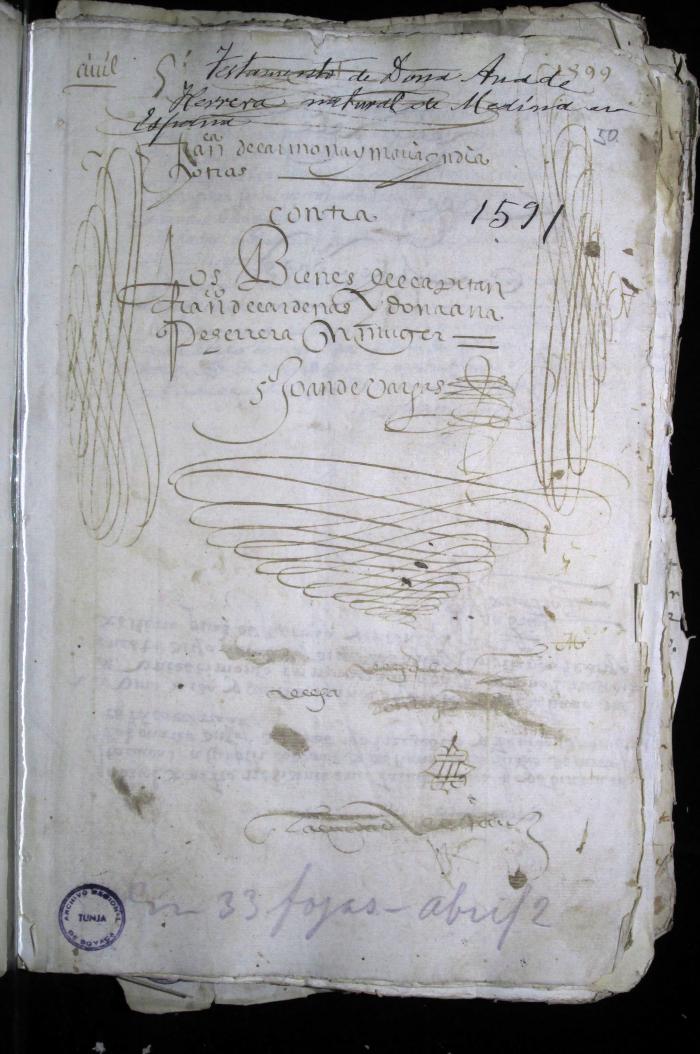 Juicio civil de Francisco de Cárcamo y María india