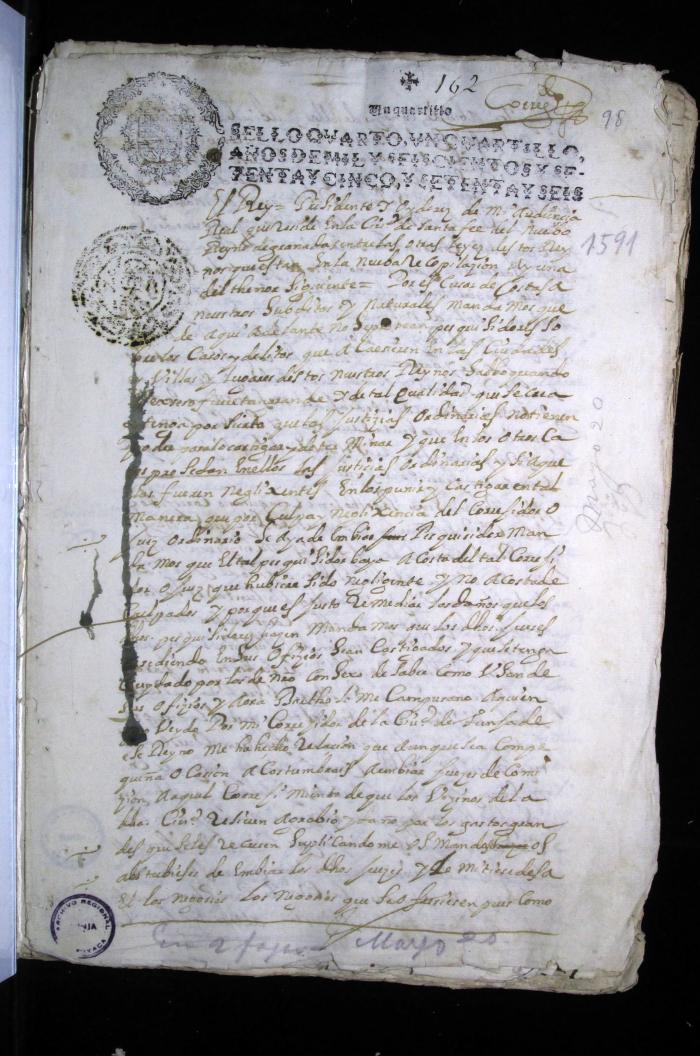 Cédula Real sobre los casos de nombramiento de pesquisidores y otras disposiciones sobre las mismas