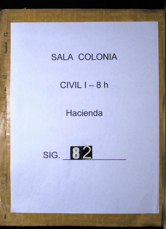 Recibo dado por Aranda a Palomino de los papeles…