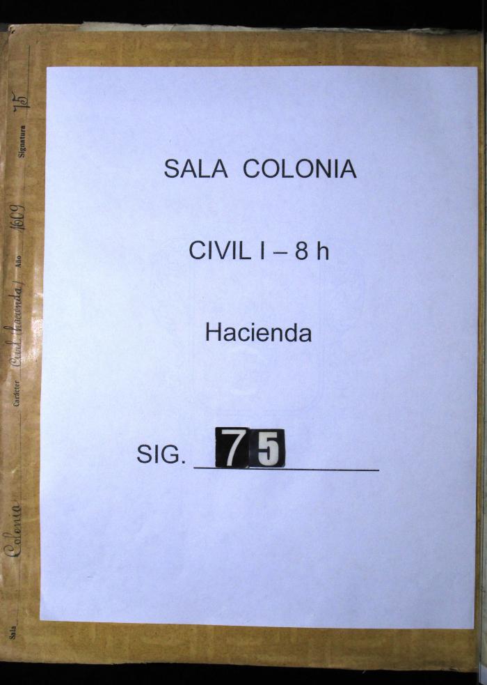 Memorando que los Oficiales Reales dan a Rivera de…