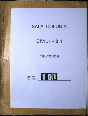 Testimonio sobre la cobranza que se ha hecho de…