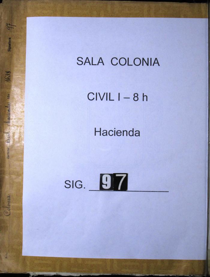 Providencia dada por el Alcalde ordinario y los Oficiales…