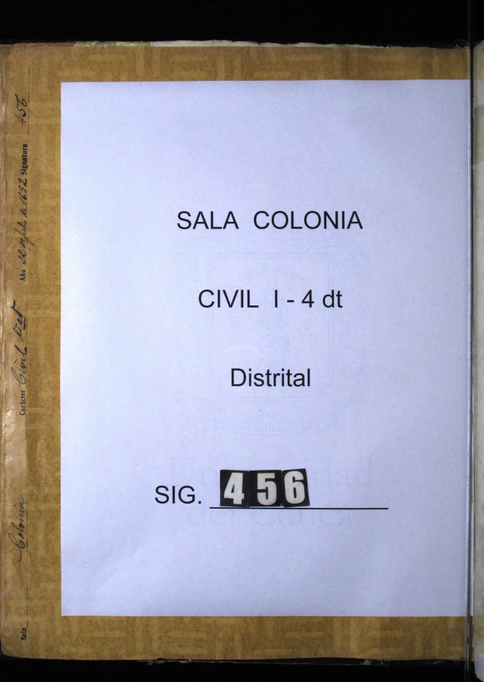 Petición de Albornoz al Cabildo para que ya que…