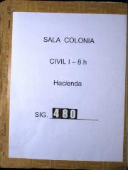 Auto de comisión despachada al Capitán Salvador de Velasco…