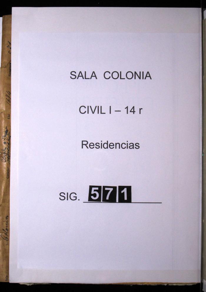 Juicio que en la residencia tomada al Gobernador que…