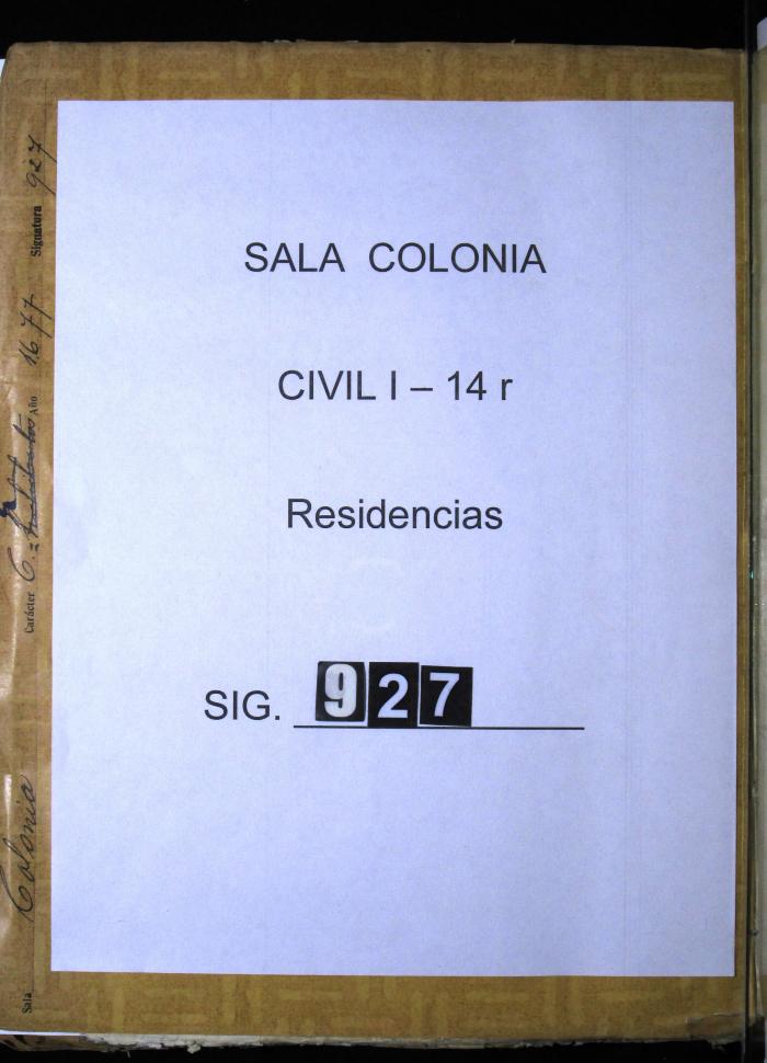 Auto del Gobernador…