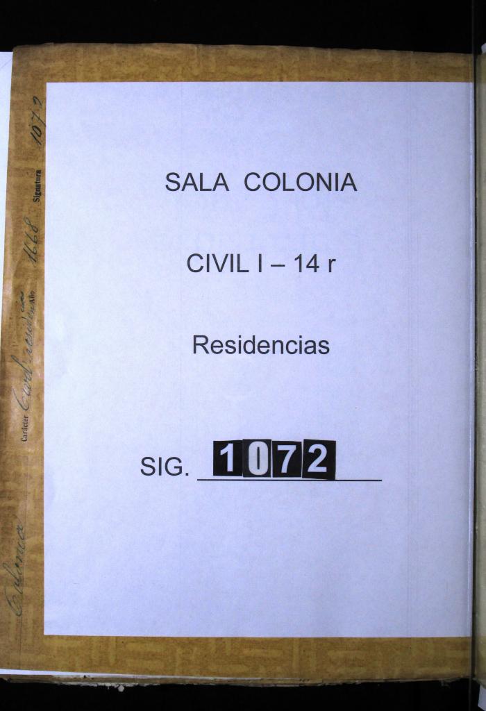 Designado Rojas para cobrar las condenaciones de residencia de…