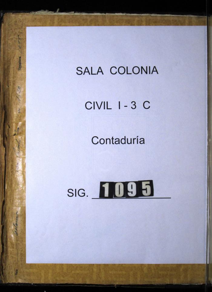 Provisión Real del Tribunal de Santafé en que se…