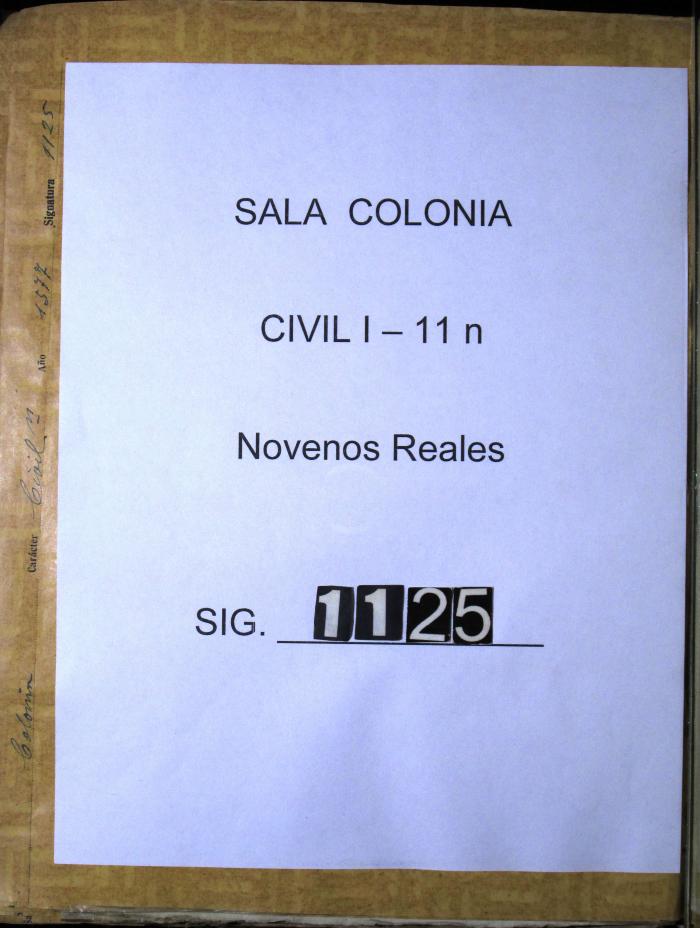 Auto de los Oficiales Reales por el cual se…