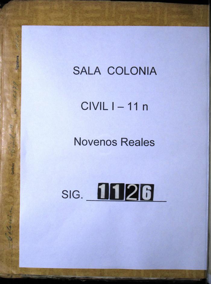 Provisión Real de la Audiencia de Quito para que…