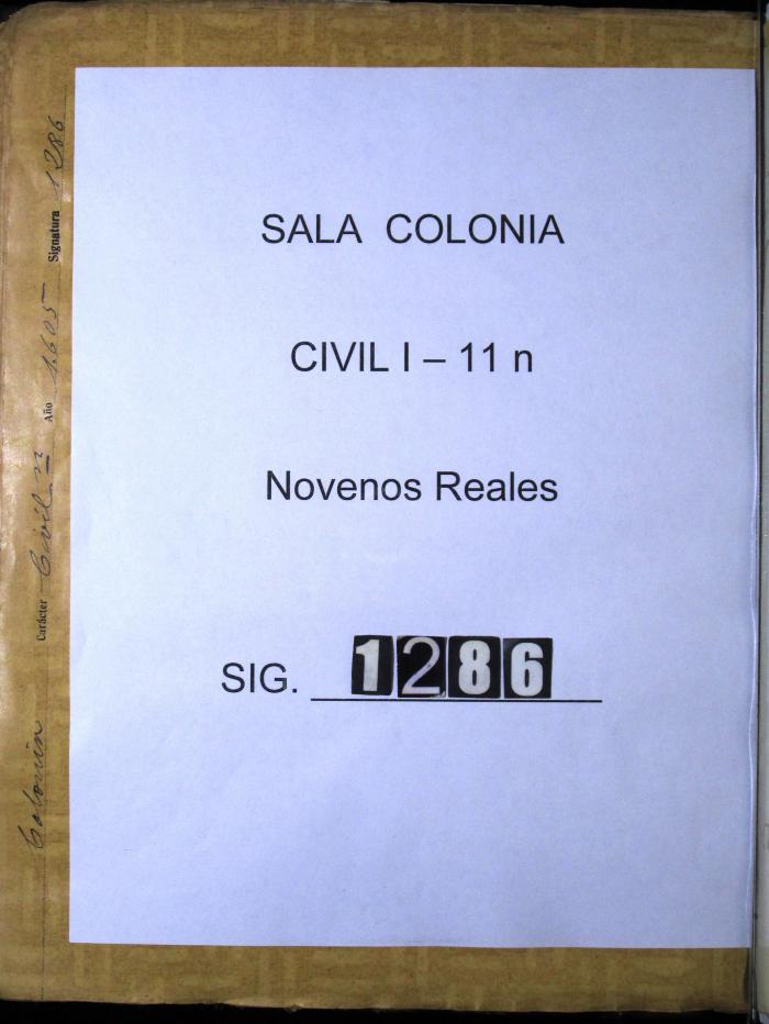 Auto del juez de comisión para las cobranzas reales…