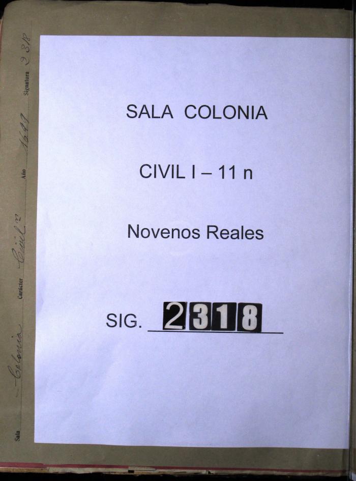 Auto del Tesorero por el cual manda notificar a…