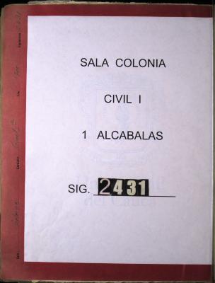 Certificación de Alcázar dada por orden de los Oficiales…