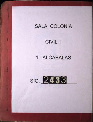 Relación de las partidas que se deben de alcabalas…