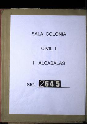 Auto de los jueces Oficiales Reales en el que…