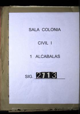 Auto para el remate de las alcabalas de Buga…