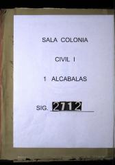 Auto para que se pregonen las alcabalas de la…