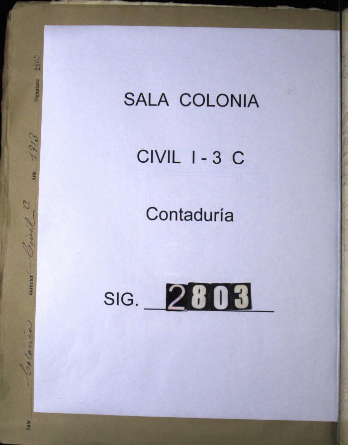 Provisión Real del Tribunal para que los Oficiales Reales…