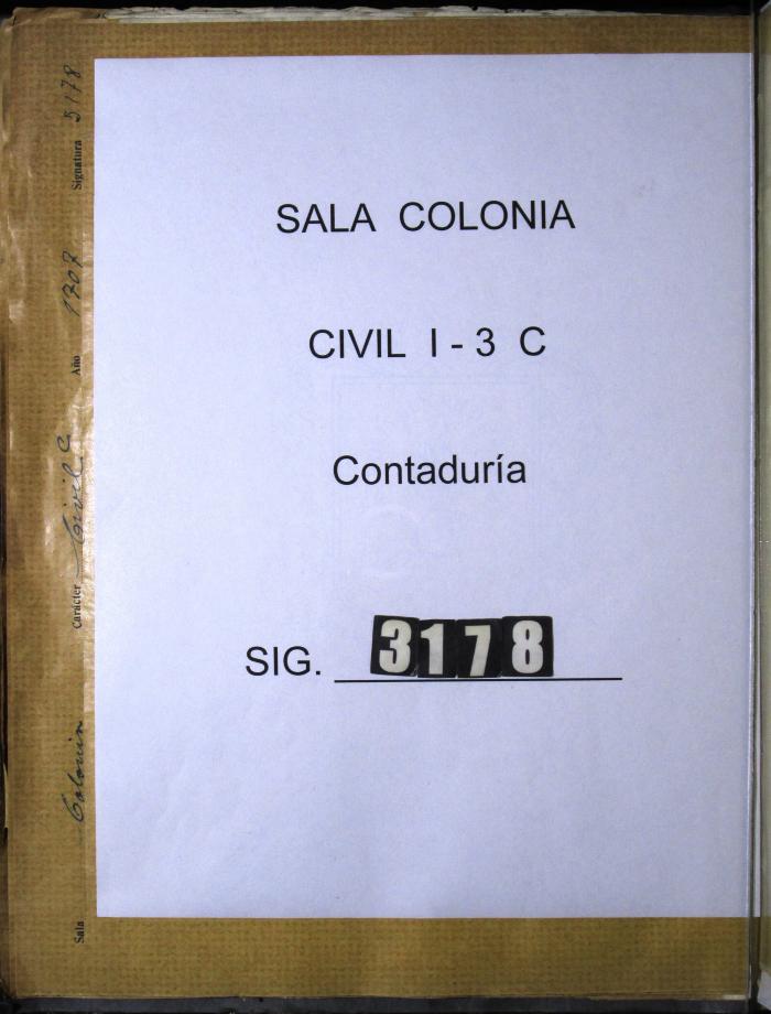 Pliegos de la relación que presenta de la cuenta…