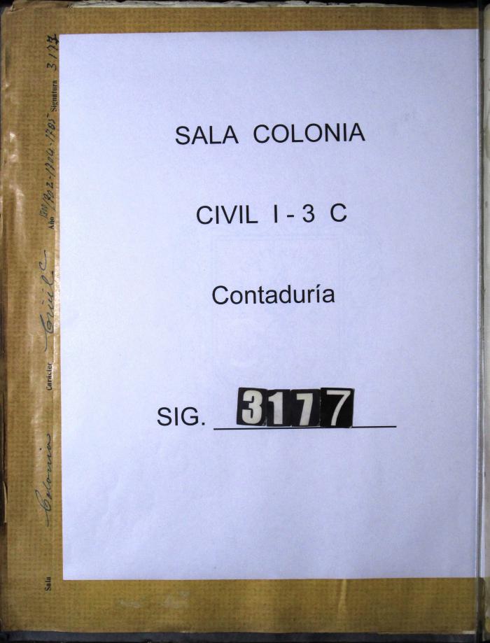 Cartas en que los Oficiales Reales de Santafé avisan…