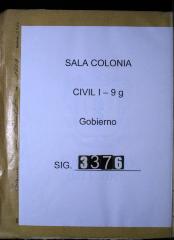 Cartas del Gobernador a los Oficiales Reales correspondientes al…
