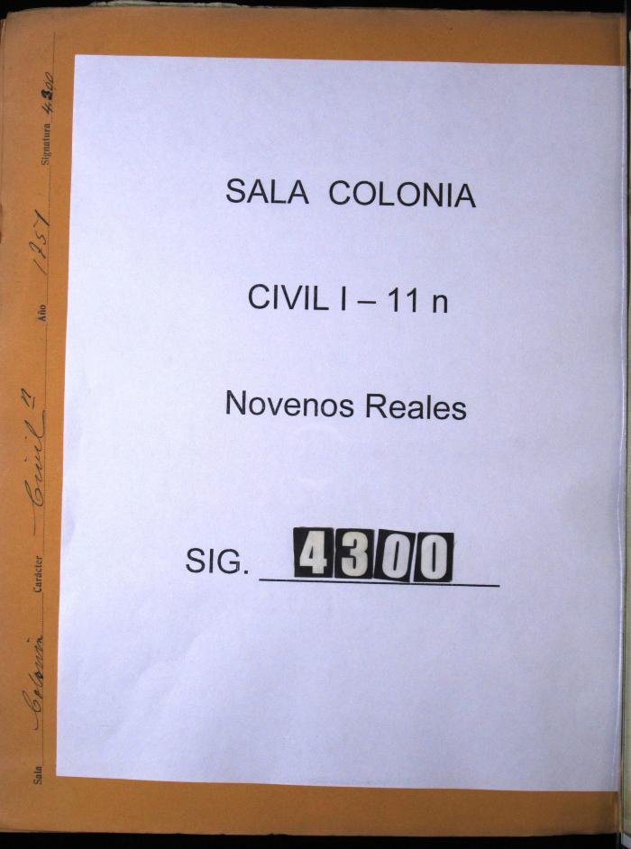 Cuadros que manifiestan los productos de los diezmos de…