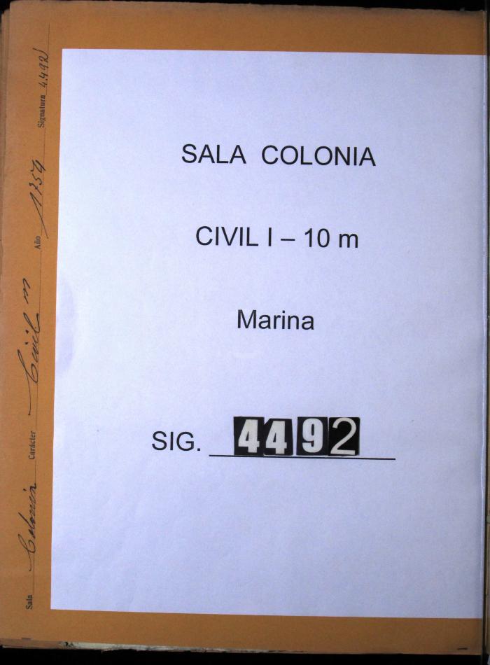 Registro del barco canoa nombrado Nuestra Señora de Monserrate…