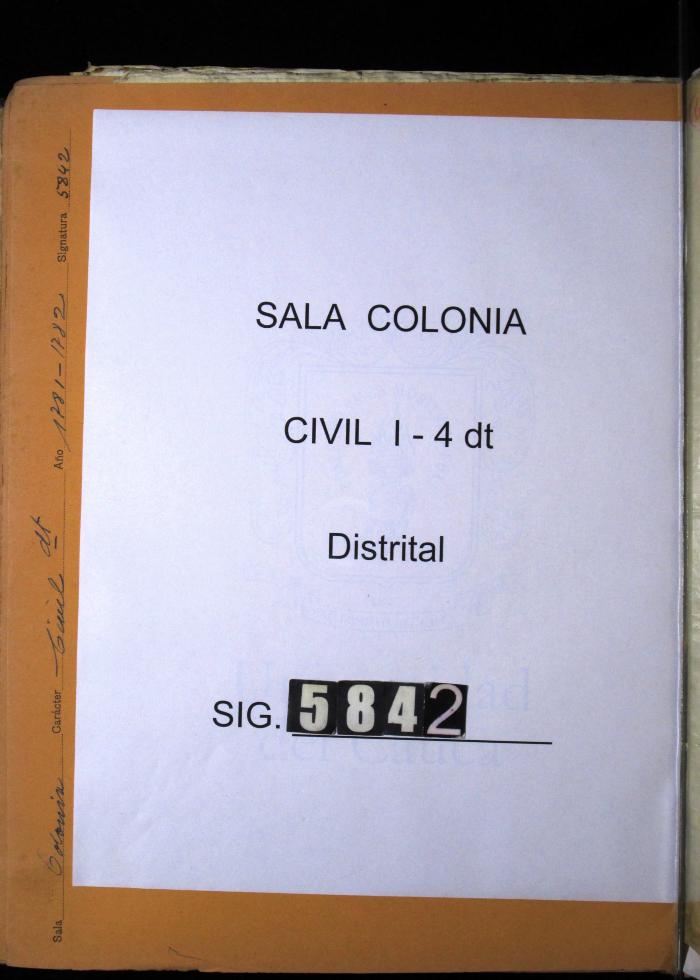 Cuentas correspondientes a 1780 y a los meses corridos…