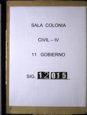 Relación completa del Estado Civil y Social del Virreinato…